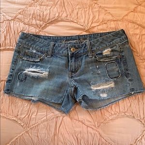American Eagle jean shorts